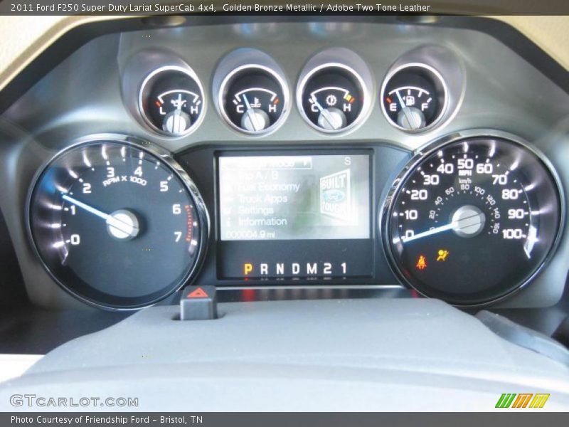  2011 F250 Super Duty Lariat SuperCab 4x4 Lariat SuperCab 4x4 Gauges