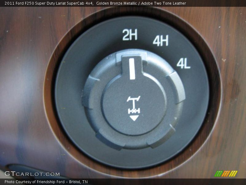 Controls of 2011 F250 Super Duty Lariat SuperCab 4x4
