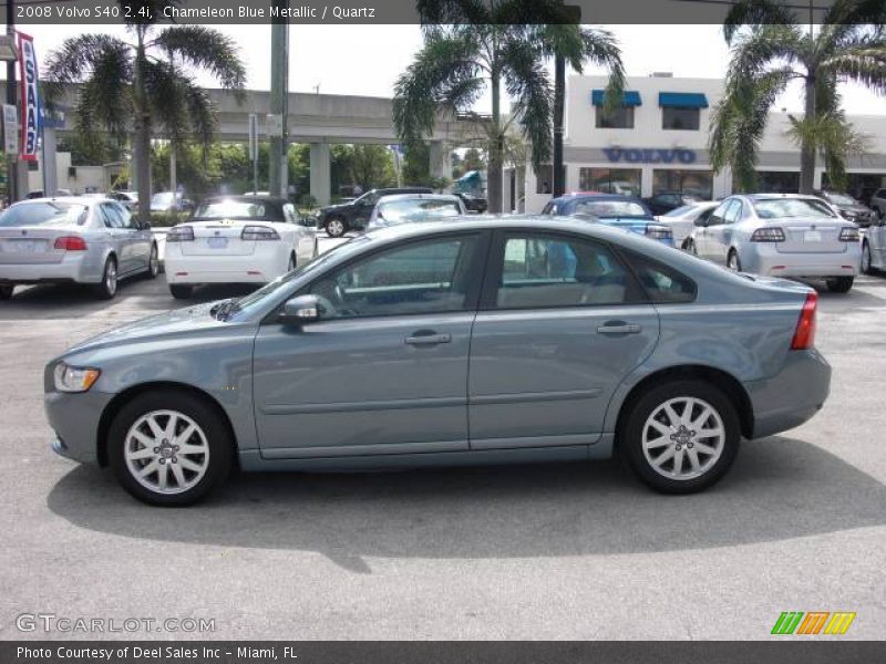 Chameleon Blue Metallic / Quartz 2008 Volvo S40 2.4i