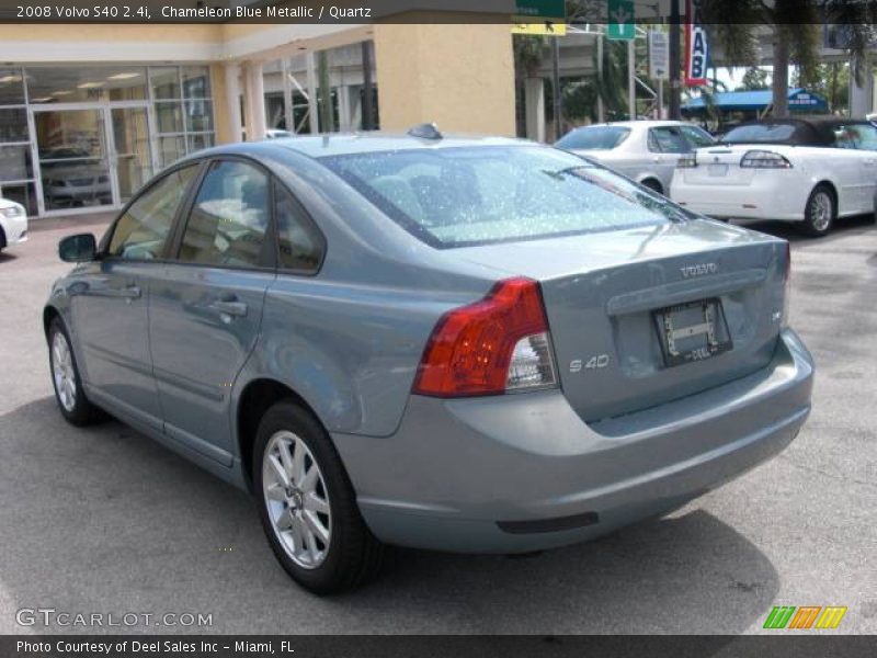 Chameleon Blue Metallic / Quartz 2008 Volvo S40 2.4i