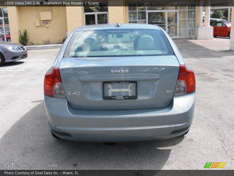 Chameleon Blue Metallic / Quartz 2008 Volvo S40 2.4i