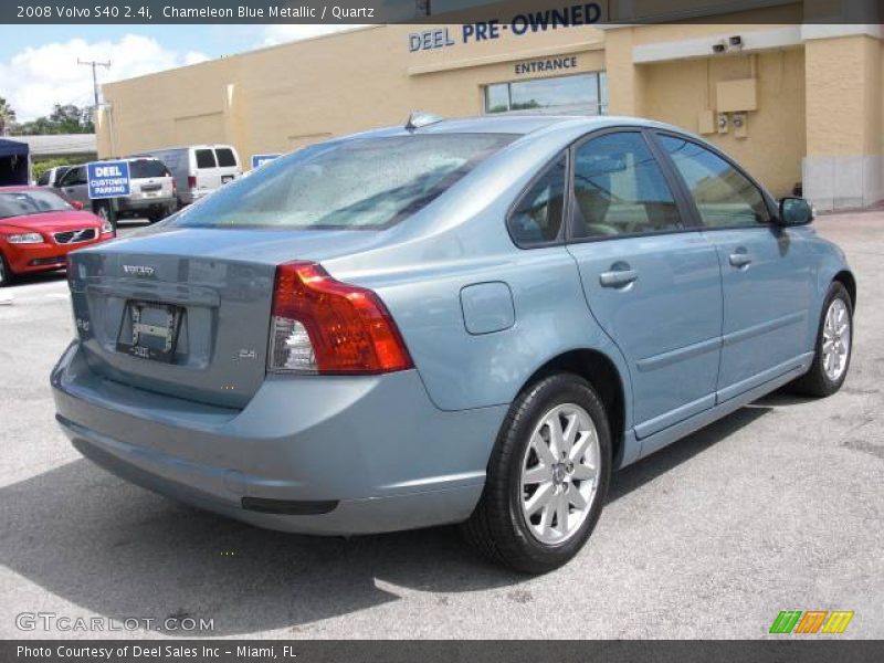 Chameleon Blue Metallic / Quartz 2008 Volvo S40 2.4i