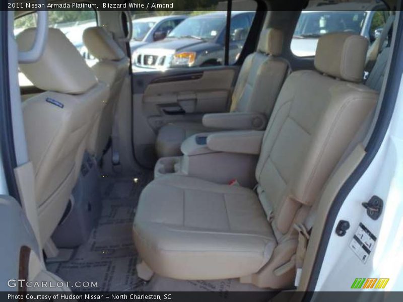 Blizzard White / Almond 2011 Nissan Armada Platinum