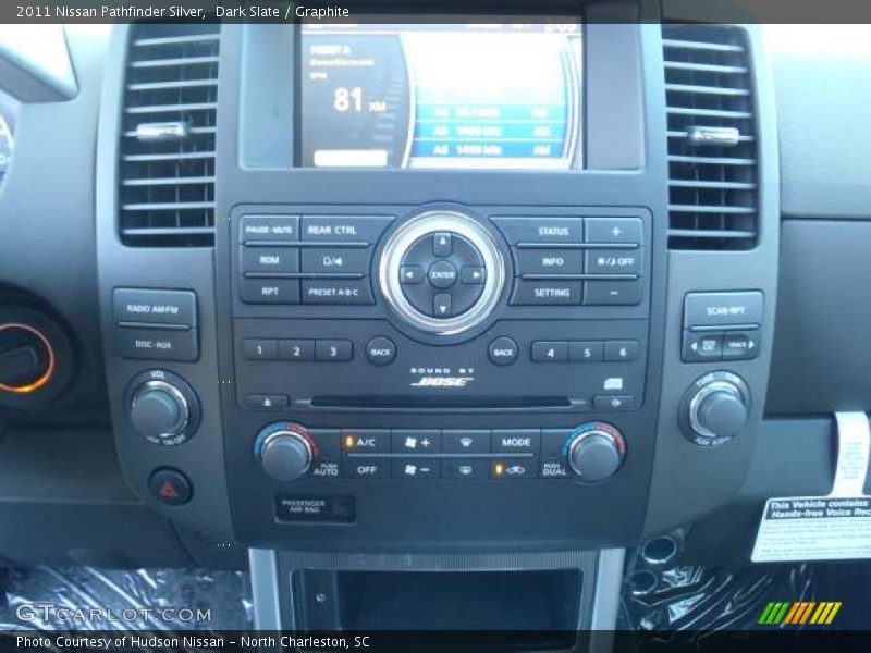 Dark Slate / Graphite 2011 Nissan Pathfinder Silver