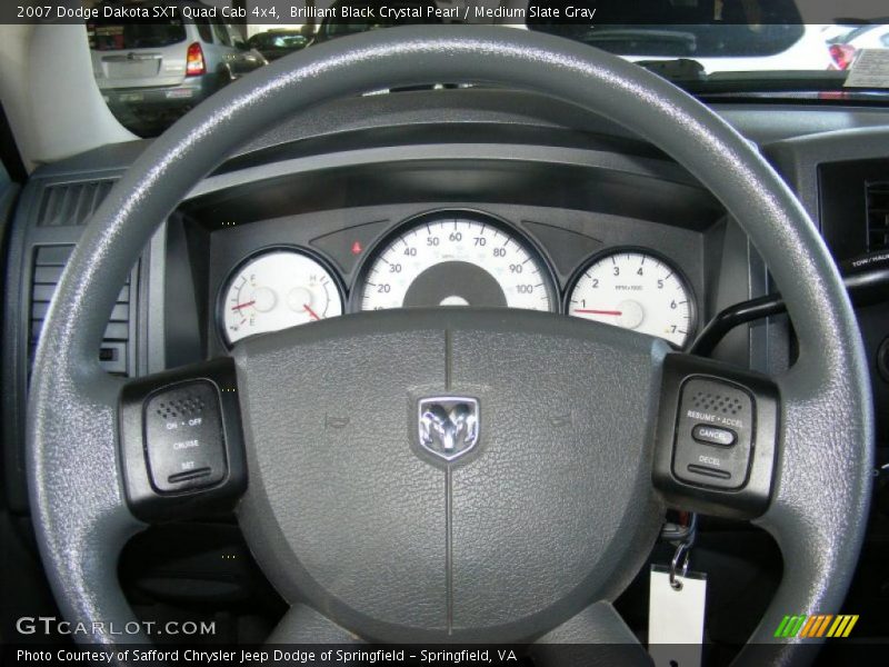  2007 Dakota SXT Quad Cab 4x4 Steering Wheel