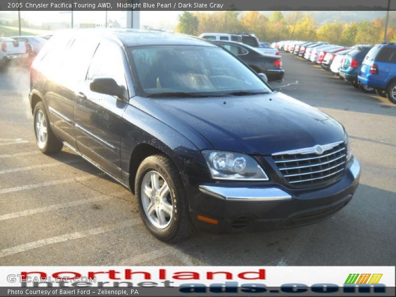 Midnight Blue Pearl / Dark Slate Gray 2005 Chrysler Pacifica Touring AWD