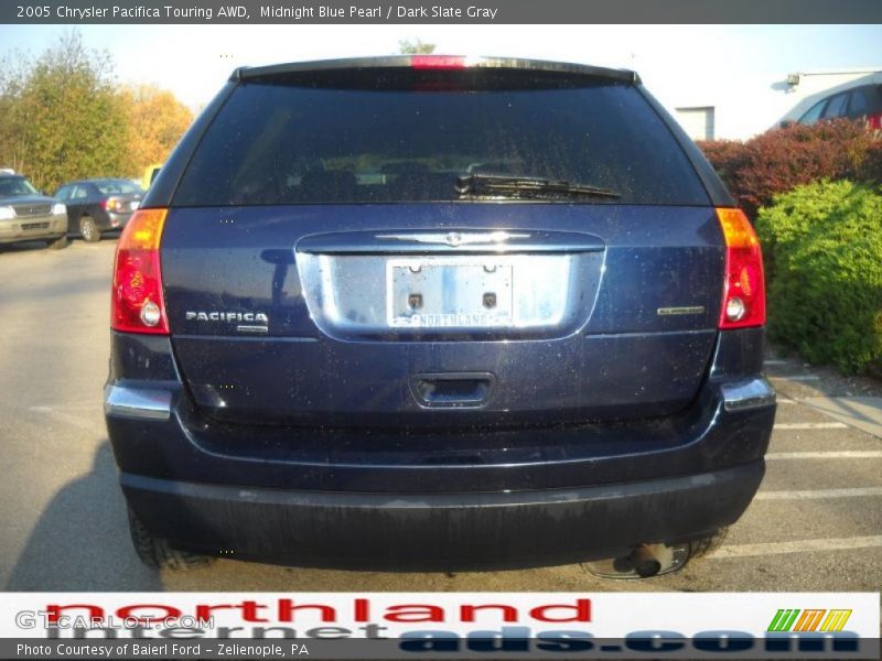 Midnight Blue Pearl / Dark Slate Gray 2005 Chrysler Pacifica Touring AWD