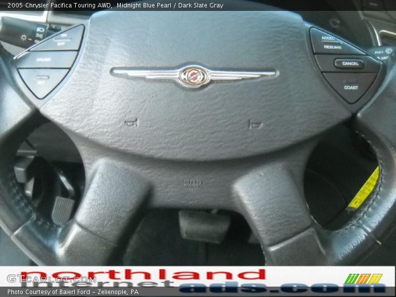 Midnight Blue Pearl / Dark Slate Gray 2005 Chrysler Pacifica Touring AWD