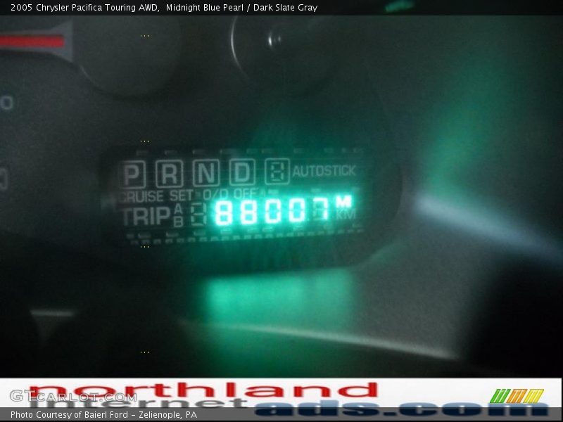 Midnight Blue Pearl / Dark Slate Gray 2005 Chrysler Pacifica Touring AWD