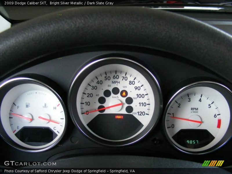  2009 Caliber SXT SXT Gauges
