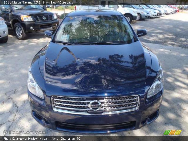 Navy Blue / Cafe Latte 2011 Nissan Maxima 3.5 S