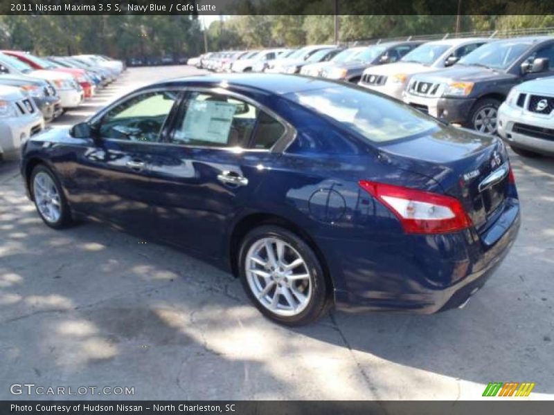 Navy Blue / Cafe Latte 2011 Nissan Maxima 3.5 S