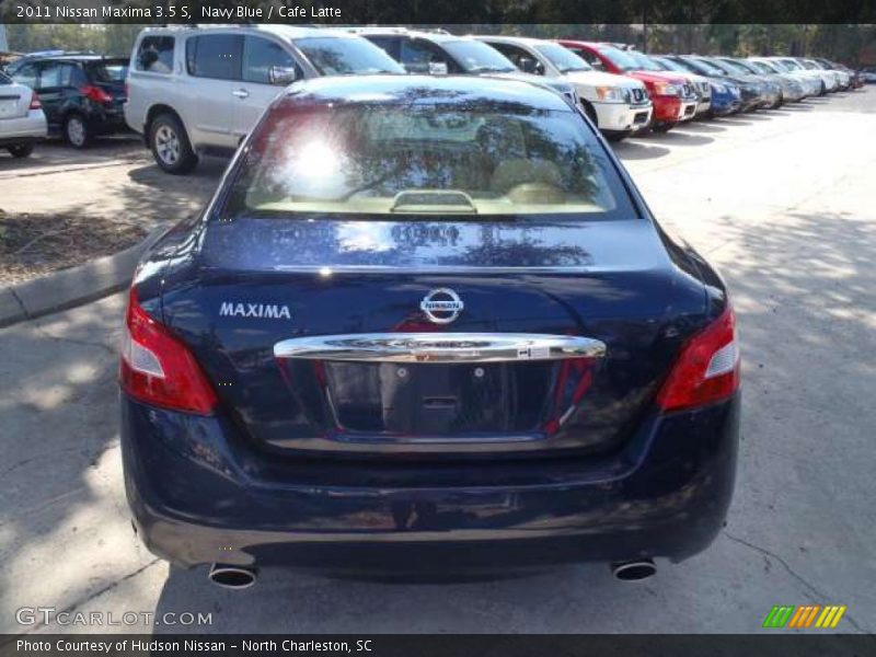 Navy Blue / Cafe Latte 2011 Nissan Maxima 3.5 S