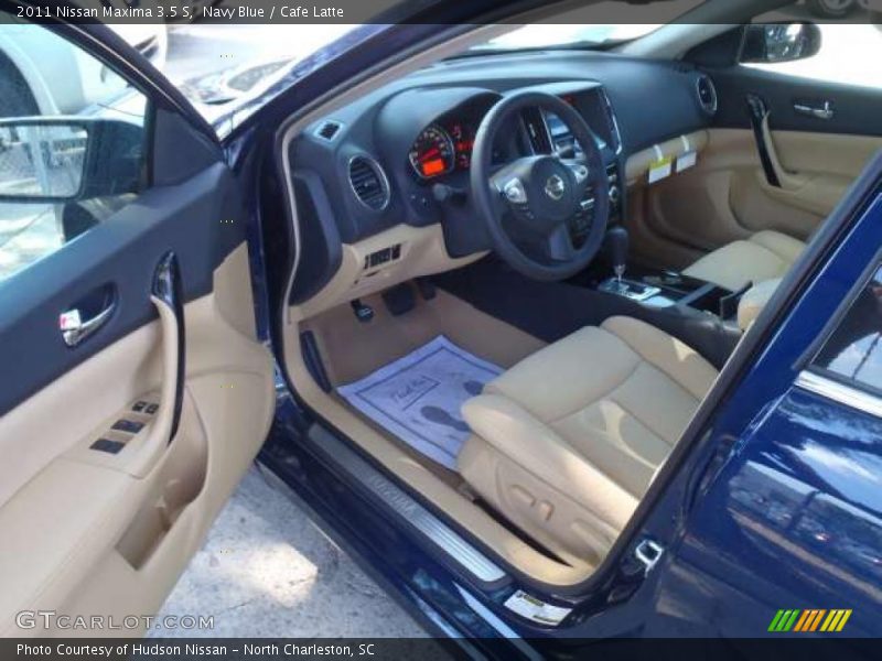 Navy Blue / Cafe Latte 2011 Nissan Maxima 3.5 S
