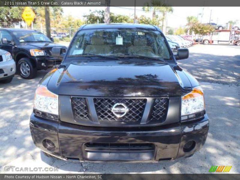 Galaxy Black / Almond 2011 Nissan Titan S Crew Cab