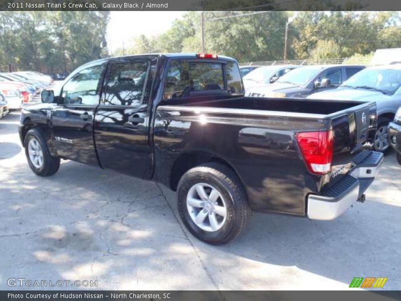 Galaxy Black / Almond 2011 Nissan Titan S Crew Cab