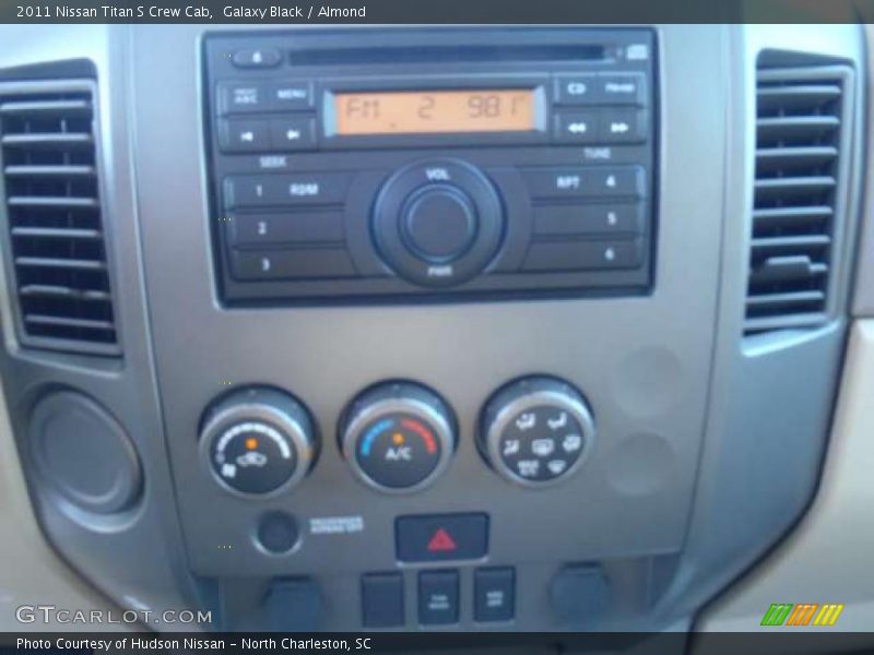 Galaxy Black / Almond 2011 Nissan Titan S Crew Cab