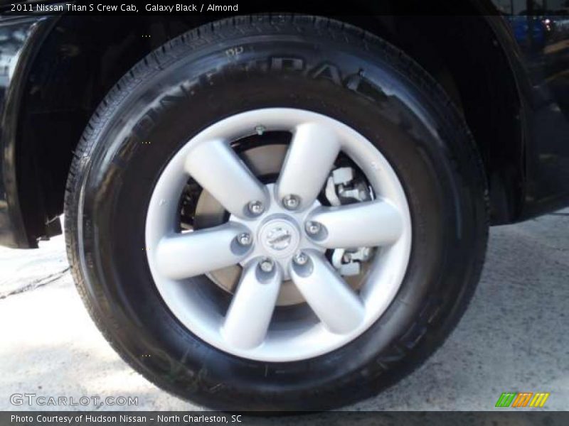 Galaxy Black / Almond 2011 Nissan Titan S Crew Cab