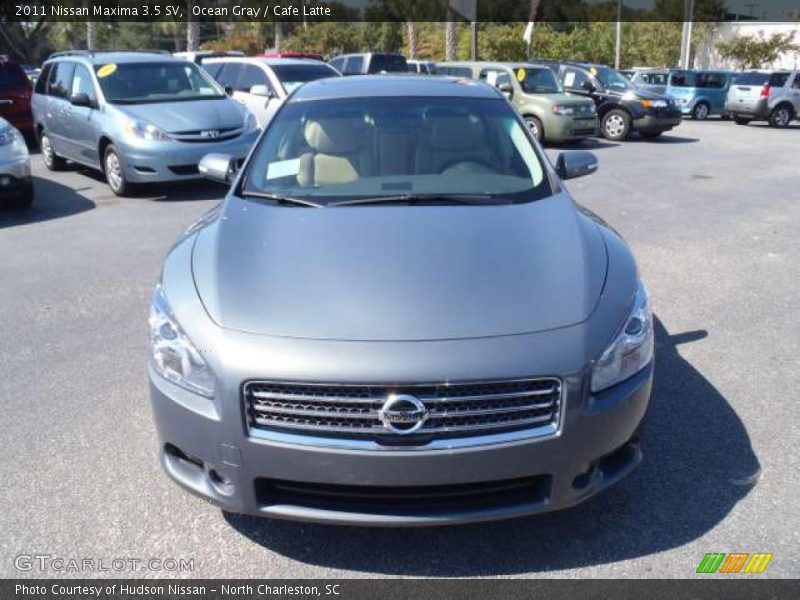 Ocean Gray / Cafe Latte 2011 Nissan Maxima 3.5 SV