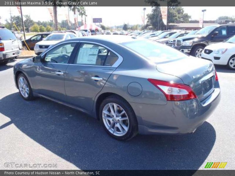 Ocean Gray / Cafe Latte 2011 Nissan Maxima 3.5 SV