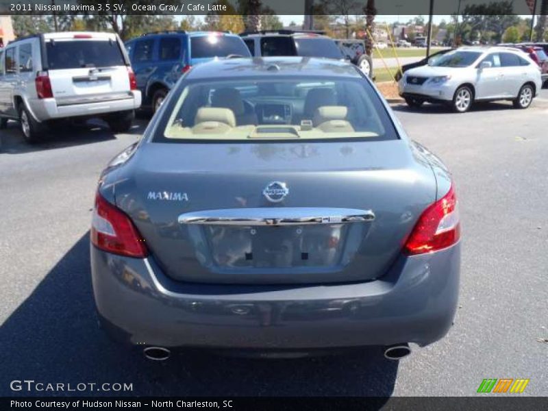 Ocean Gray / Cafe Latte 2011 Nissan Maxima 3.5 SV