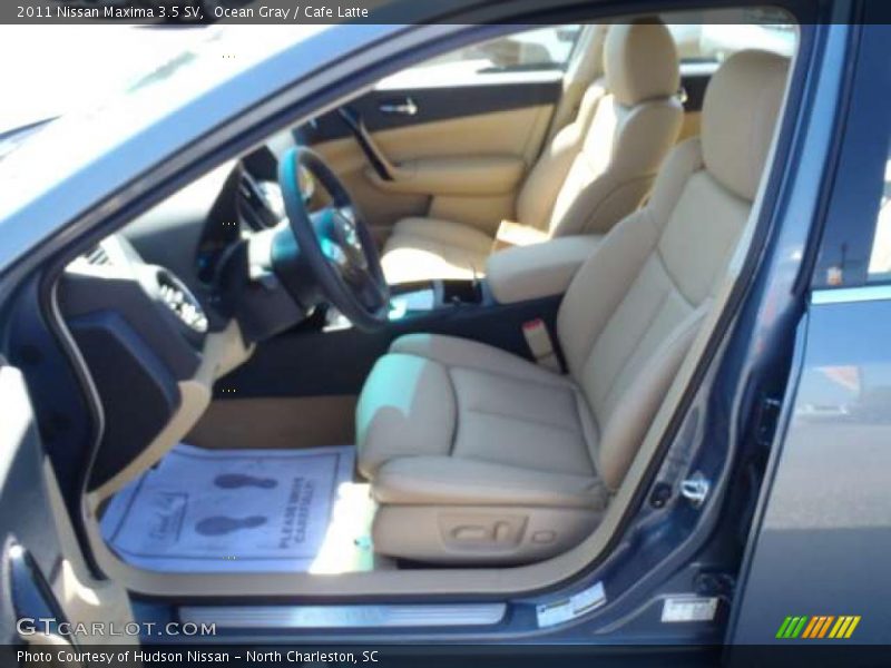 Ocean Gray / Cafe Latte 2011 Nissan Maxima 3.5 SV