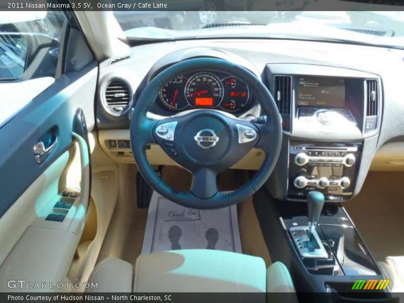 Ocean Gray / Cafe Latte 2011 Nissan Maxima 3.5 SV