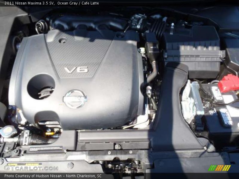 Ocean Gray / Cafe Latte 2011 Nissan Maxima 3.5 SV