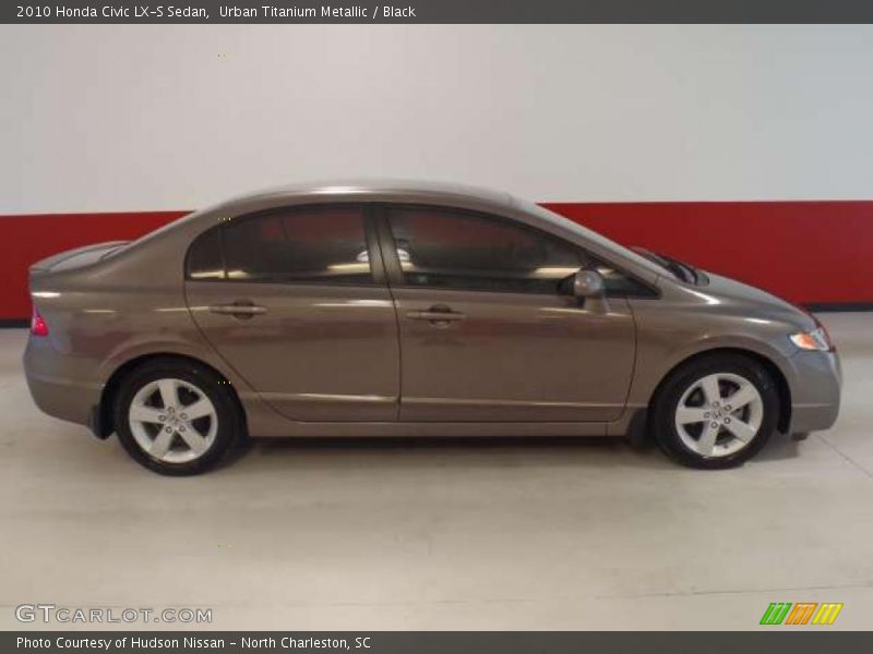 Urban Titanium Metallic / Black 2010 Honda Civic LX-S Sedan
