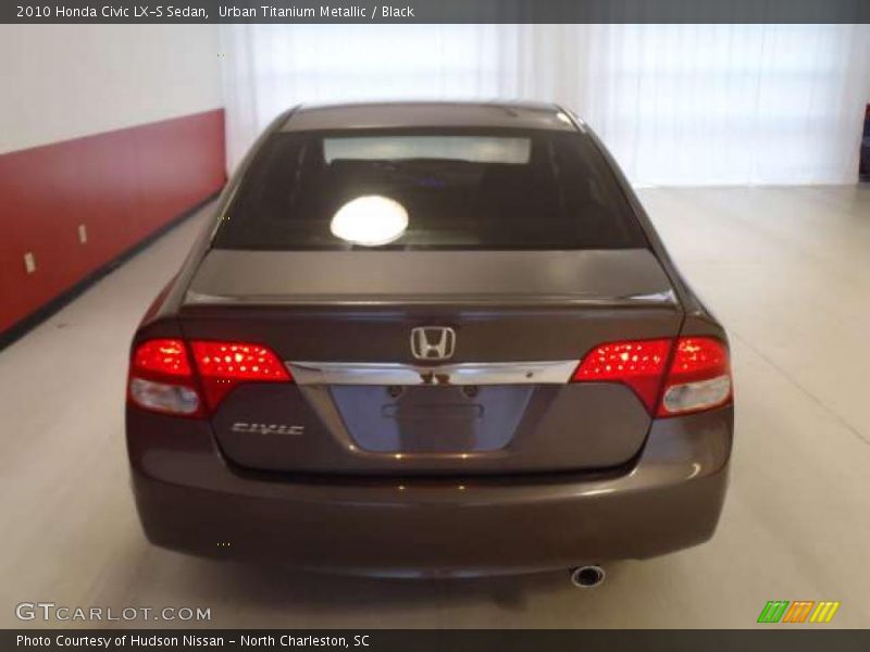 Urban Titanium Metallic / Black 2010 Honda Civic LX-S Sedan