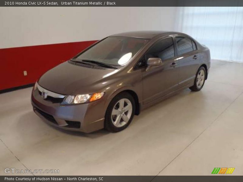 Urban Titanium Metallic / Black 2010 Honda Civic LX-S Sedan