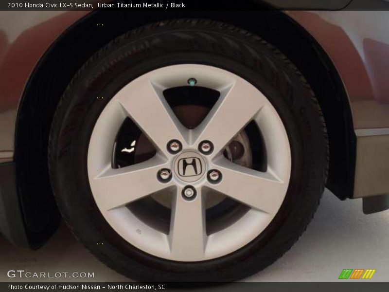 Urban Titanium Metallic / Black 2010 Honda Civic LX-S Sedan