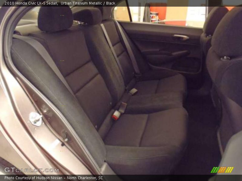 Urban Titanium Metallic / Black 2010 Honda Civic LX-S Sedan