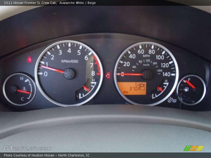 2011 Frontier SL Crew Cab SL Crew Cab Gauges