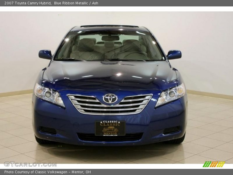 Blue Ribbon Metallic / Ash 2007 Toyota Camry Hybrid
