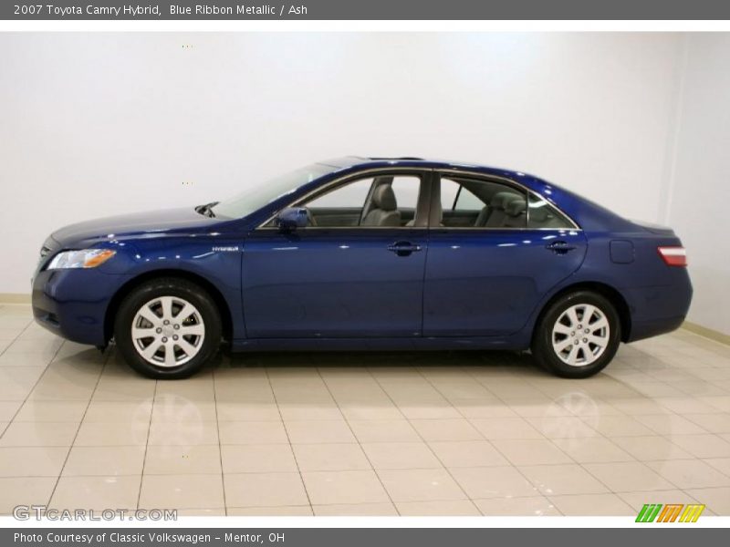 Blue Ribbon Metallic / Ash 2007 Toyota Camry Hybrid