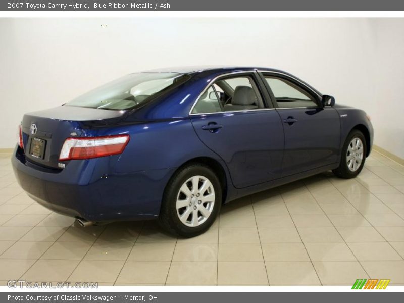 Blue Ribbon Metallic / Ash 2007 Toyota Camry Hybrid