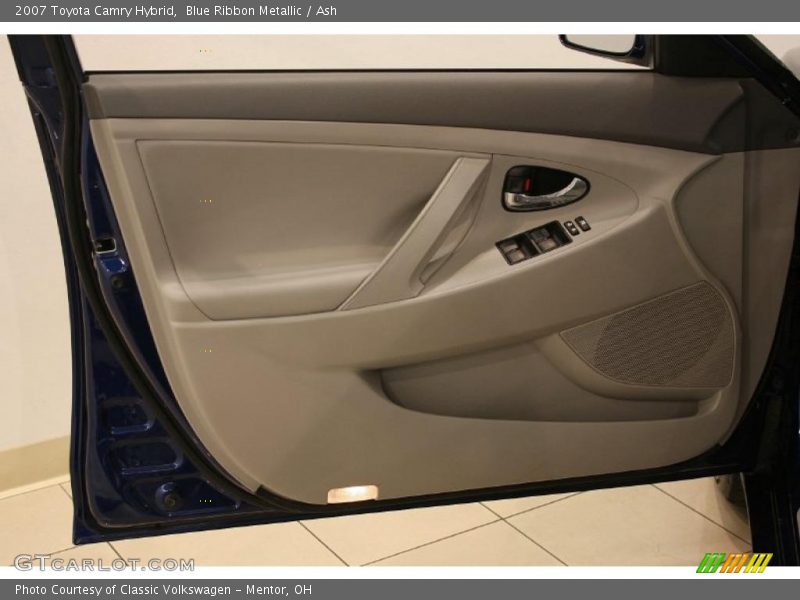 Blue Ribbon Metallic / Ash 2007 Toyota Camry Hybrid