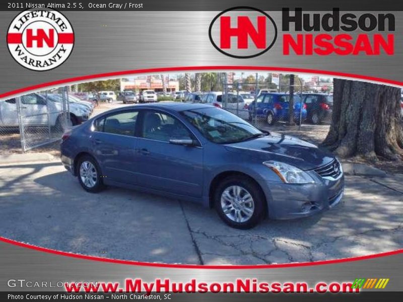 Ocean Gray / Frost 2011 Nissan Altima 2.5 S