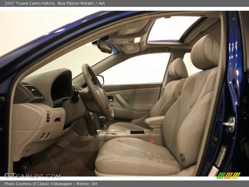 Blue Ribbon Metallic / Ash 2007 Toyota Camry Hybrid