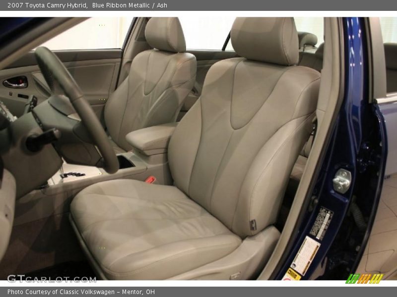 Blue Ribbon Metallic / Ash 2007 Toyota Camry Hybrid