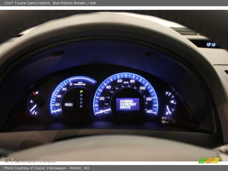 Blue Ribbon Metallic / Ash 2007 Toyota Camry Hybrid
