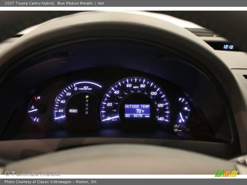 Blue Ribbon Metallic / Ash 2007 Toyota Camry Hybrid
