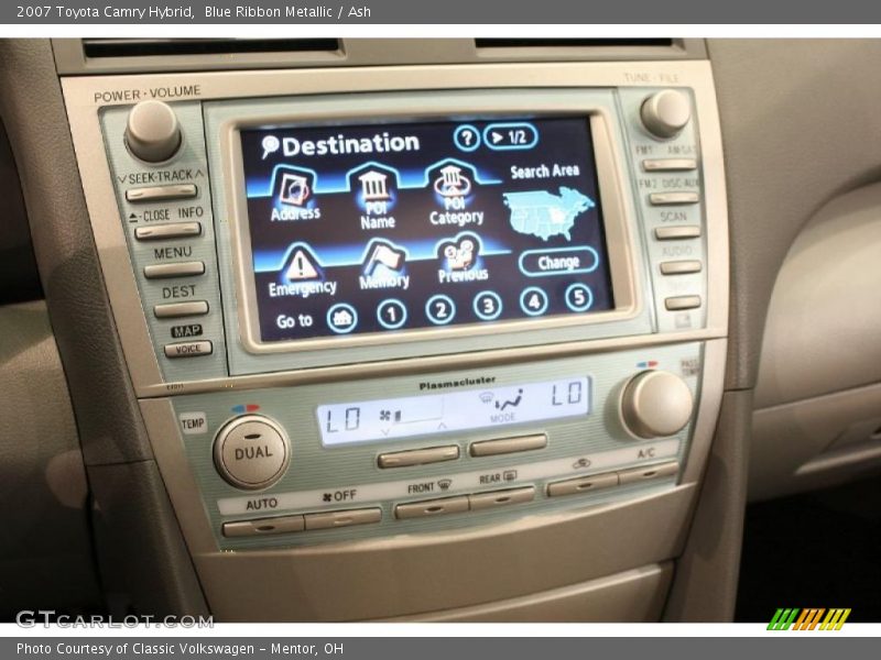 Blue Ribbon Metallic / Ash 2007 Toyota Camry Hybrid