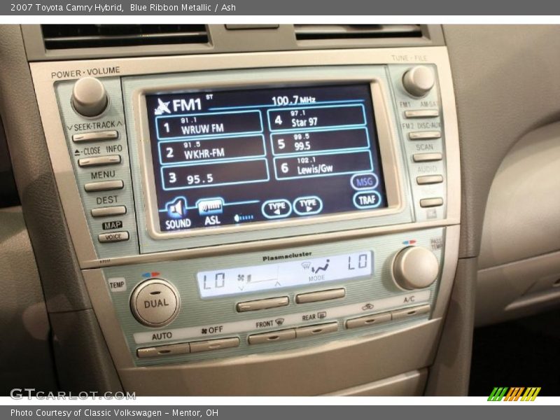 Blue Ribbon Metallic / Ash 2007 Toyota Camry Hybrid