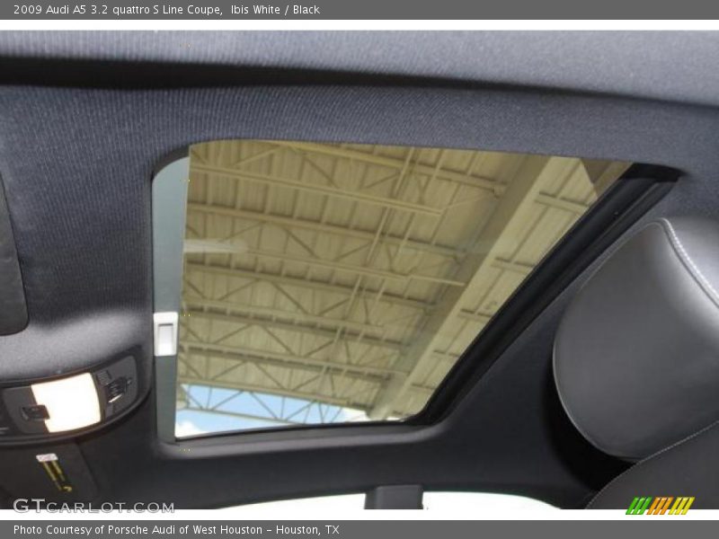 Ibis White / Black 2009 Audi A5 3.2 quattro S Line Coupe