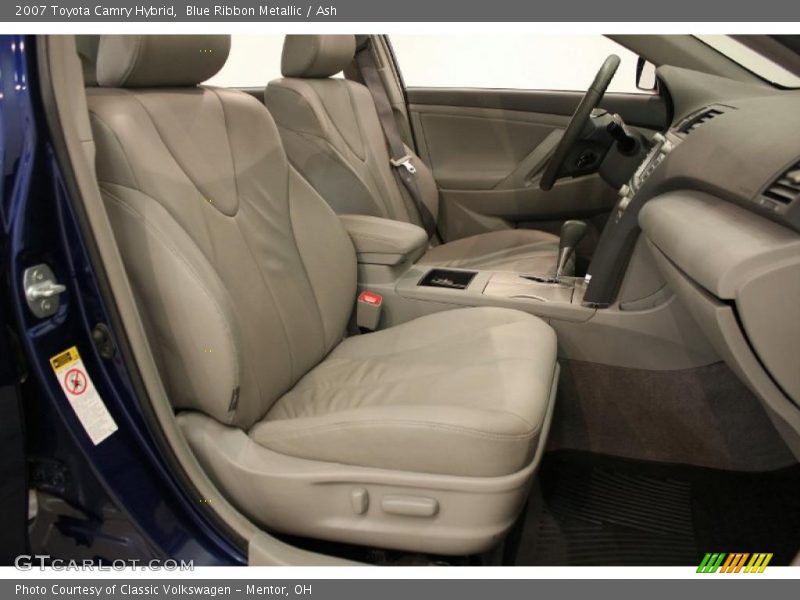 Blue Ribbon Metallic / Ash 2007 Toyota Camry Hybrid