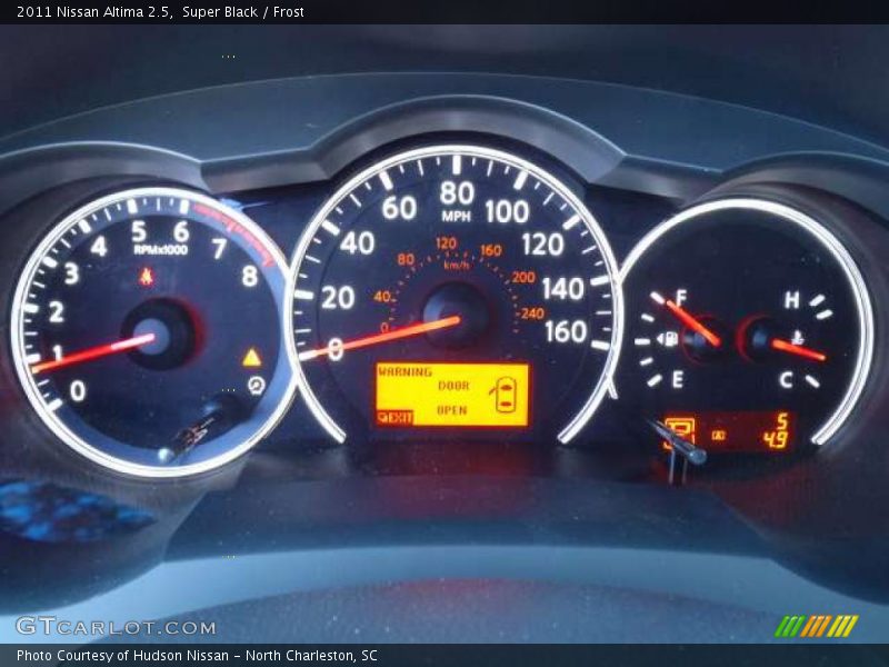 Super Black / Frost 2011 Nissan Altima 2.5
