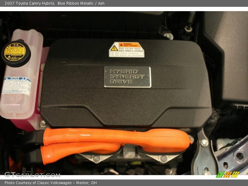 Blue Ribbon Metallic / Ash 2007 Toyota Camry Hybrid