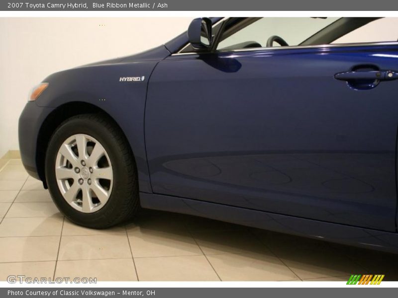 Blue Ribbon Metallic / Ash 2007 Toyota Camry Hybrid